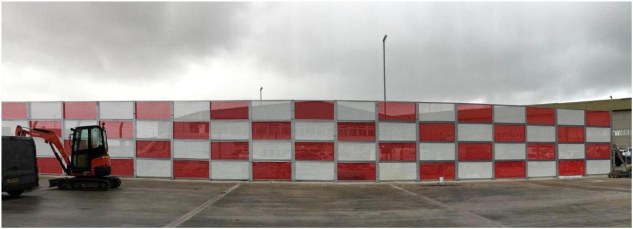 美國米南德茲機(jī)場導(dǎo)流墻 美國米南德茲機(jī)場導(dǎo)流墻